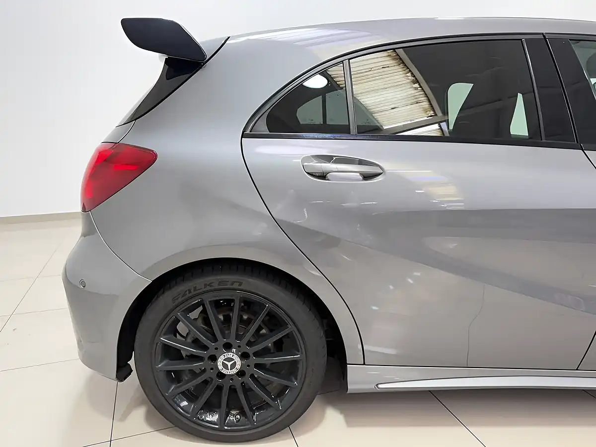 Used 2017 Mercedes-Benz a Class AMG Line Premium Plus Mountain Grey - Interior and Exterior details 8