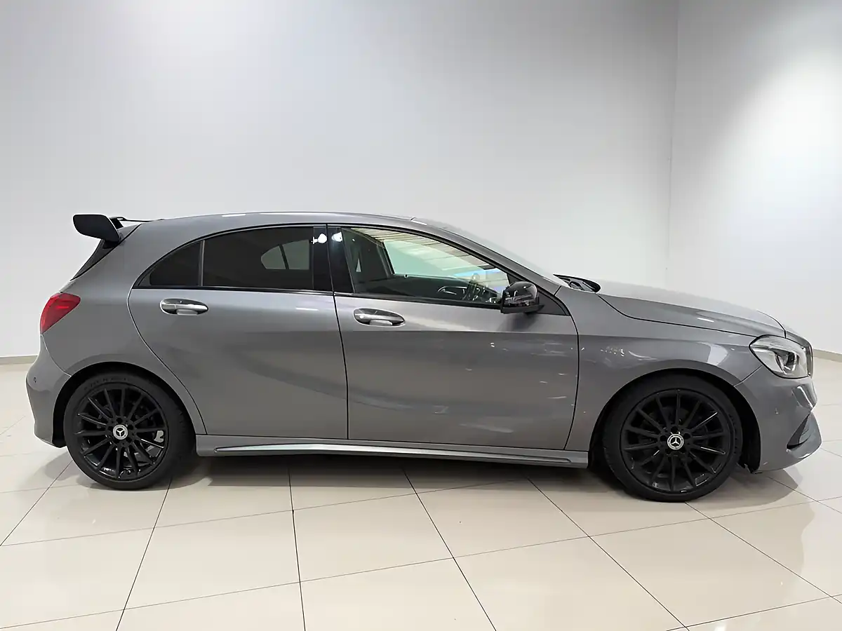 Used 2017 Mercedes-Benz a Class AMG Line Premium Plus Mountain Grey - Interior and Exterior details 9