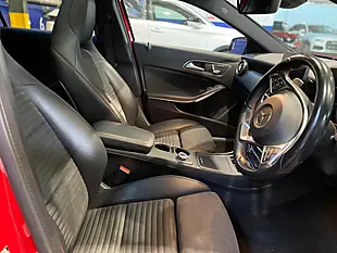 Used 2017 Mercedes-Benz a Class AMG Line Premium Plus Red - Interior and Exterior details 3