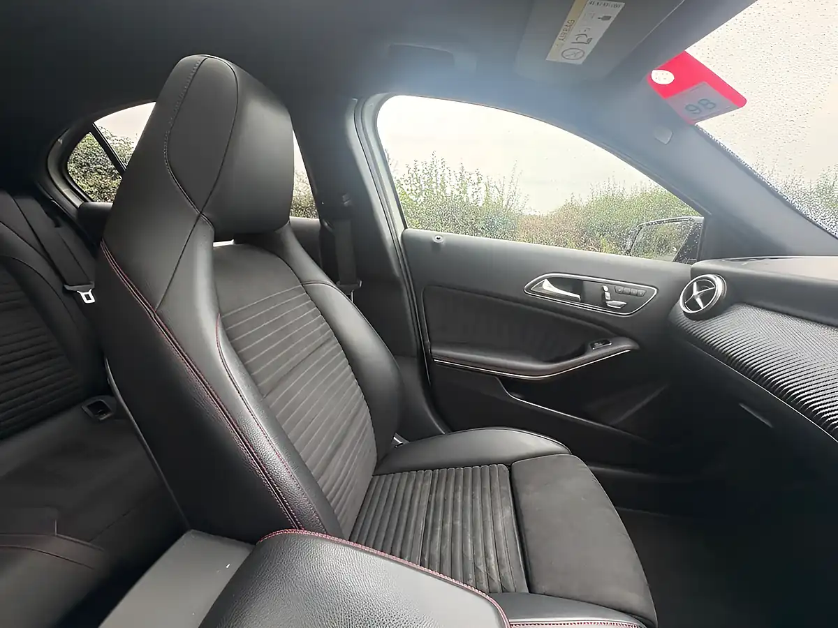 Used 2017 Mercedes-Benz a Class AMG Line Premium Plus White - Interior and Exterior details 10