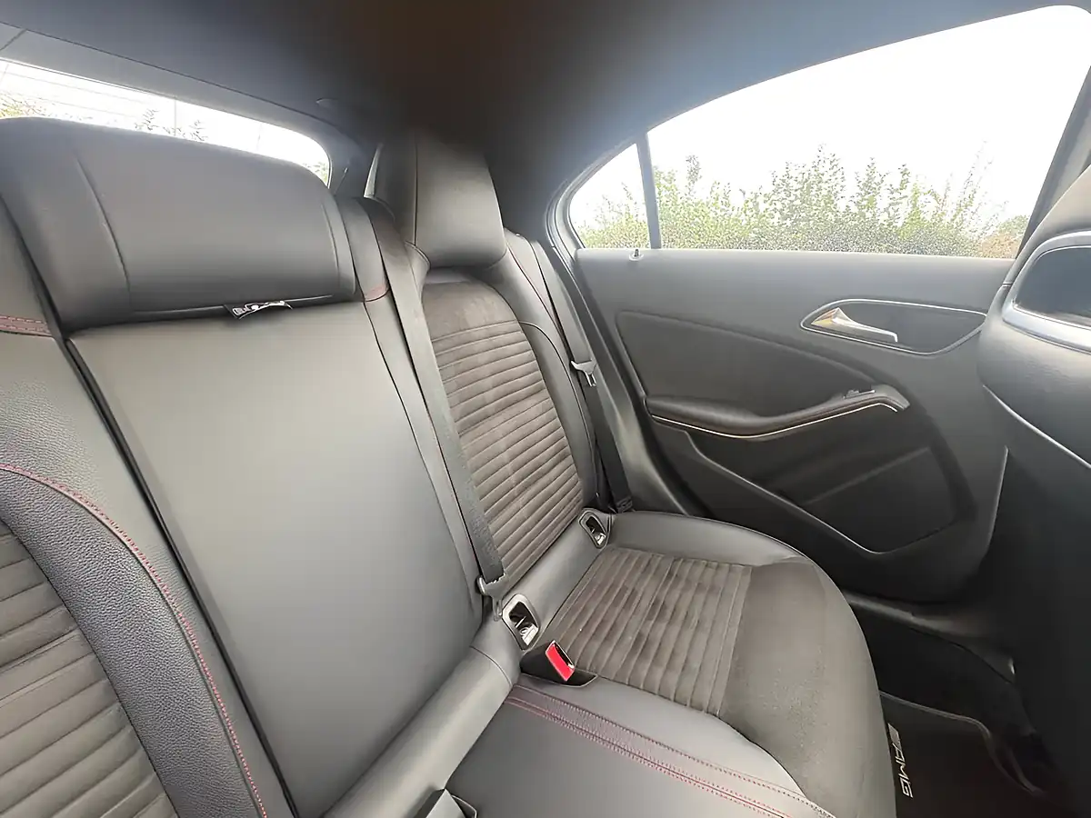 Used 2017 Mercedes-Benz a Class AMG Line Premium Plus White - Interior and Exterior details 14