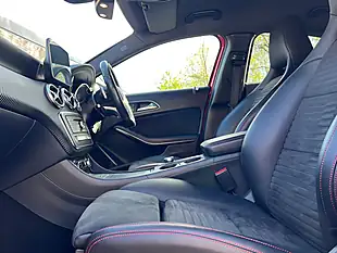 Used 2017 Mercedes-Benz a-Class AMG Line (premium) Red - Interior and Exterior details 15