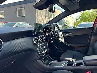 Used 2017 Mercedes-Benz a-Class AMG Line (premium) Red - Interior and Exterior details 17