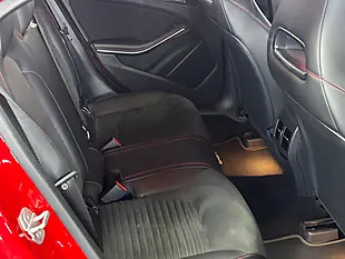 Used 2017 Mercedes-Benz a Class AMG Line (premium) Red - Interior and Exterior details 10