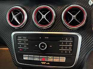 Used 2017 Mercedes-Benz a Class AMG Line (premium) Red - Interior and Exterior details 11