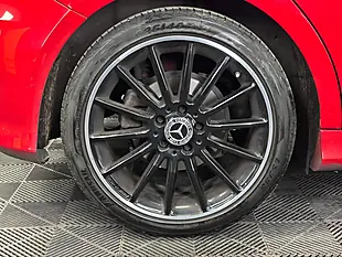 Used 2017 Mercedes-Benz a Class AMG Line (premium) Red - Interior and Exterior details 12