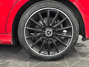 Used 2017 Mercedes-Benz a Class AMG Line (premium) Red - Interior and Exterior details 13