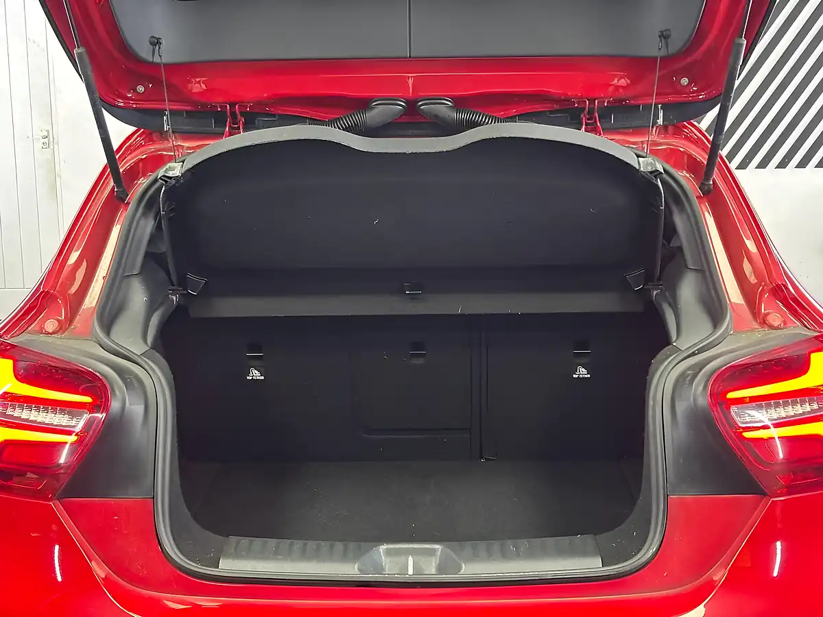 Used 2017 Mercedes-Benz a Class AMG Line (premium) Red - Interior and Exterior details 16