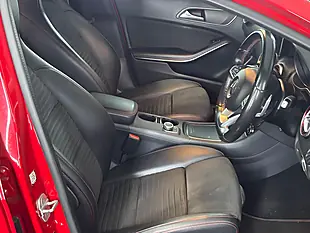 Used 2017 Mercedes-Benz a Class AMG Line (premium) Red - Interior and Exterior details 9