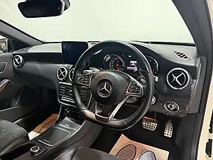 Used 2017 Mercedes-Benz a Class AMG Line (premium) White - Interior and Exterior details 10