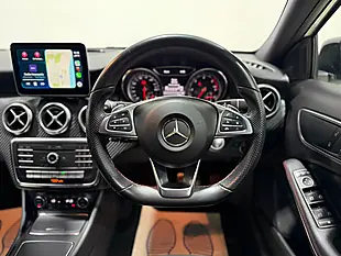 Used 2017 Mercedes-Benz a Class AMG Line (premium) White - Interior and Exterior details 12