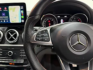 Used 2017 Mercedes-Benz a Class AMG Line (premium) White - Interior and Exterior details 13