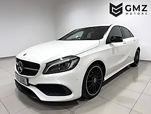 Used 2017 Mercedes-Benz a Class AMG Line (premium) White - Interior and Exterior details 3