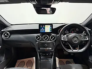 Used 2017 Mercedes-Benz a Class AMG Line (premium) White - Interior and Exterior details 4