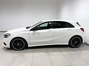 Used 2017 Mercedes-Benz a Class AMG Line (premium) White - Interior and Exterior details 5