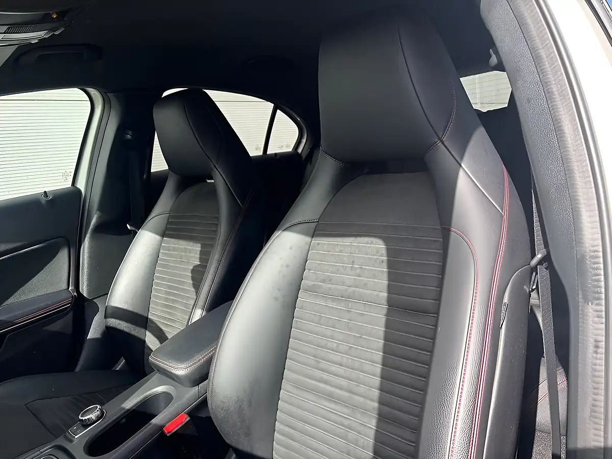 Used 2017 Mercedes-Benz a Class AMG Line Premium White - Interior and Exterior details 16