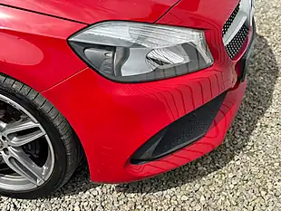 Used 2017 Mercedes-Benz a-Class AMG Line Red - Interior and Exterior details 11
