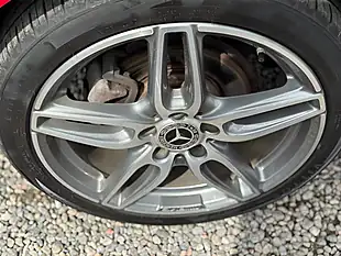 Used 2017 Mercedes-Benz a-Class AMG Line Red - Interior and Exterior details 14