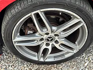 Used 2017 Mercedes-Benz a-Class AMG Line Red - Interior and Exterior details 16
