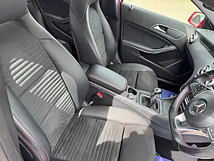 Used 2017 Mercedes-Benz a-Class AMG Line Red - Interior and Exterior details 18