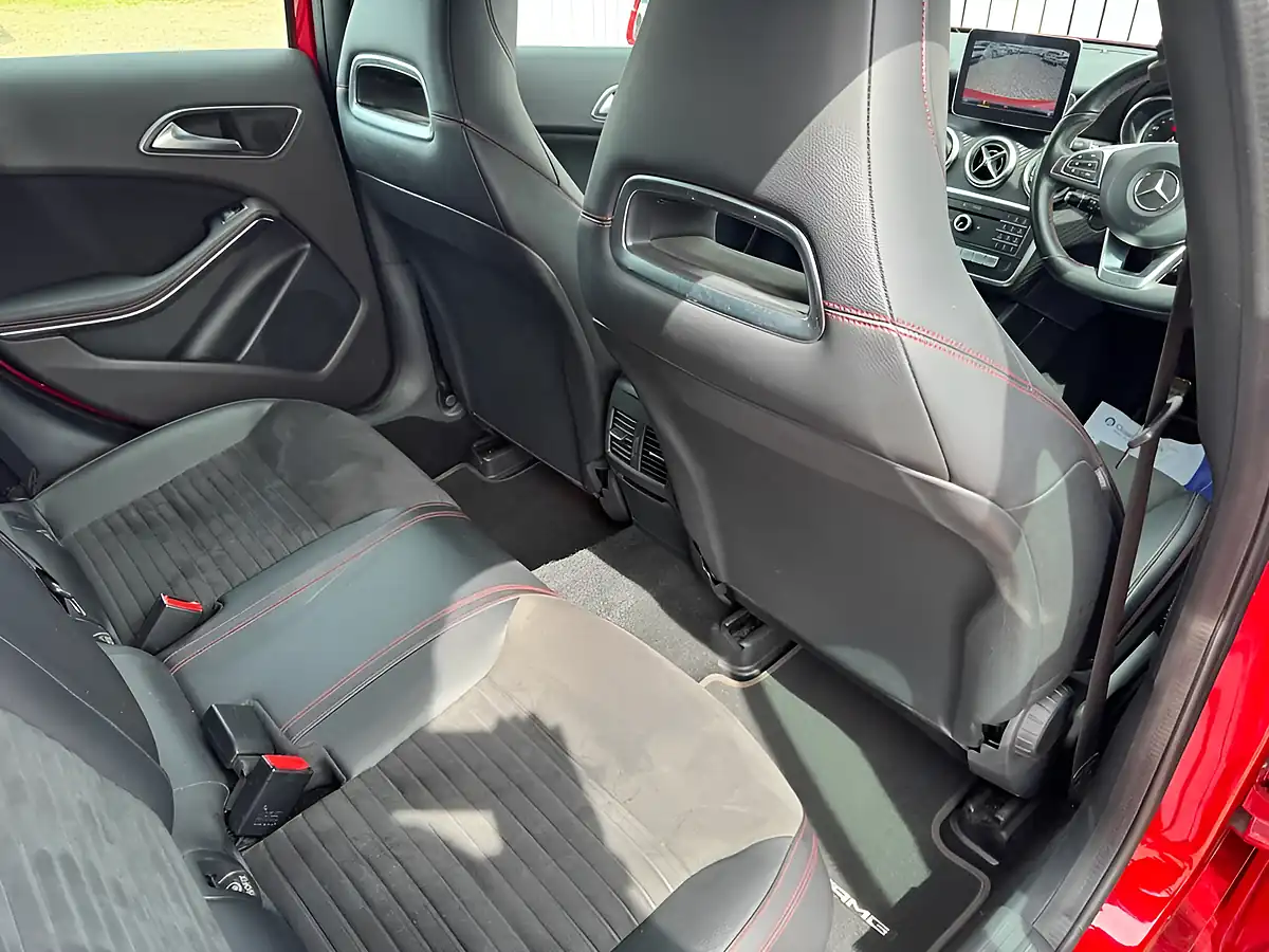 Used 2017 Mercedes-Benz a-Class AMG Line Red - Interior and Exterior details 19