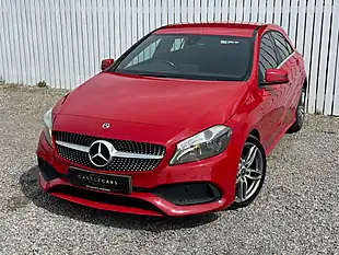 Used 2017 Mercedes-Benz a-Class AMG Line Red - Interior and Exterior details 3