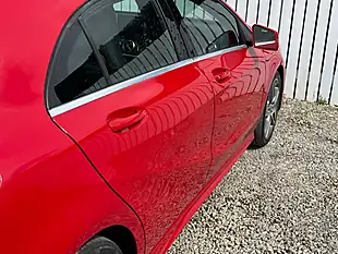 Used 2017 Mercedes-Benz a-Class AMG Line Red - Interior and Exterior details 9