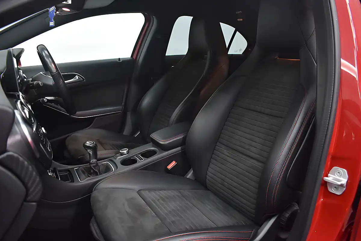 Used 2017 Mercedes-Benz a Class AMG Line Red - Interior and Exterior details 10