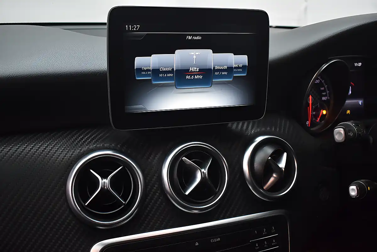 Used 2017 Mercedes-Benz a Class AMG Line Red - Interior and Exterior details 11