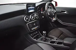 Used 2017 Mercedes-Benz a Class AMG Line Red - Interior and Exterior details 12