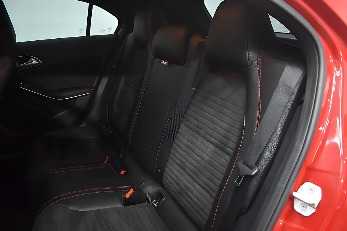 Used 2017 Mercedes-Benz a Class AMG Line Red - Interior and Exterior details 16