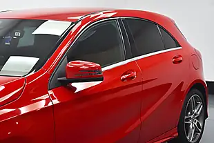 Used 2017 Mercedes-Benz a Class AMG Line Red - Interior and Exterior details 7