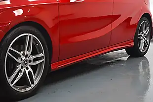 Used 2017 Mercedes-Benz a Class AMG Line Red - Interior and Exterior details 8