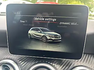 Used 2017 Mercedes-Benz a-Class AMG Line Red - Interior and Exterior details 14