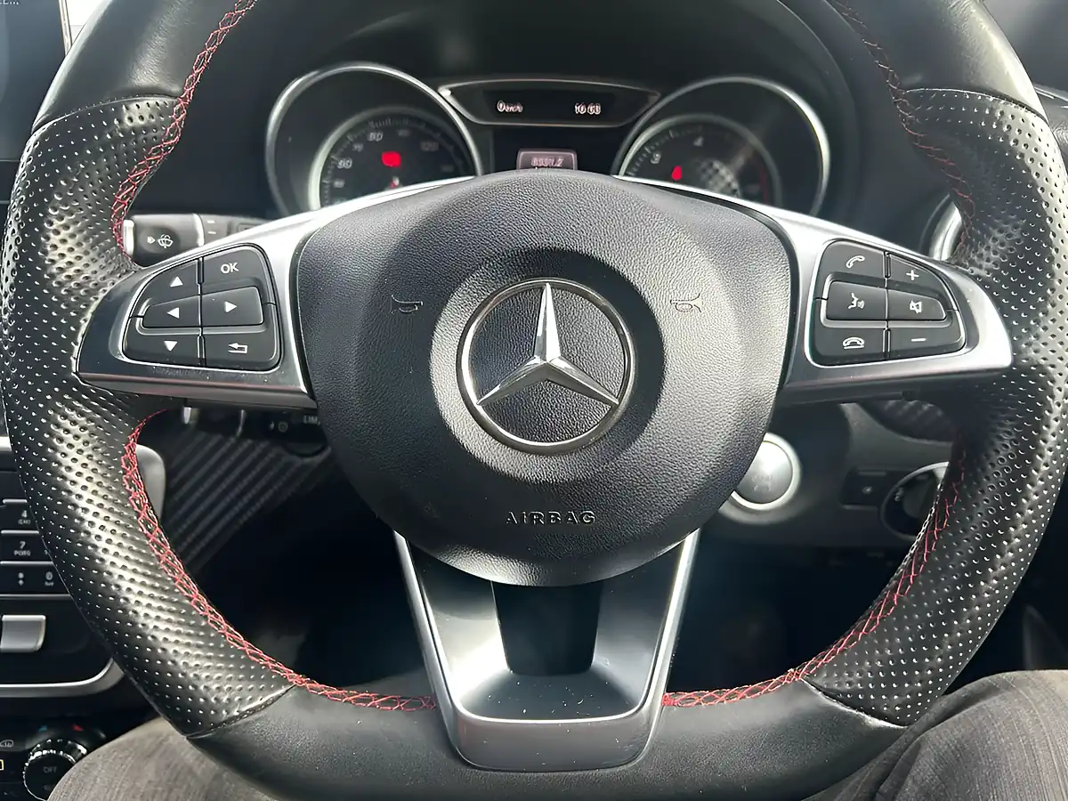 Used 2017 Mercedes-Benz a-Class AMG Line Red - Interior and Exterior details 18