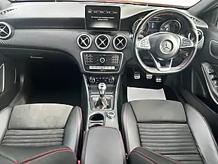 Used 2017 Mercedes-Benz a-Class AMG Line Red - Interior and Exterior details 9