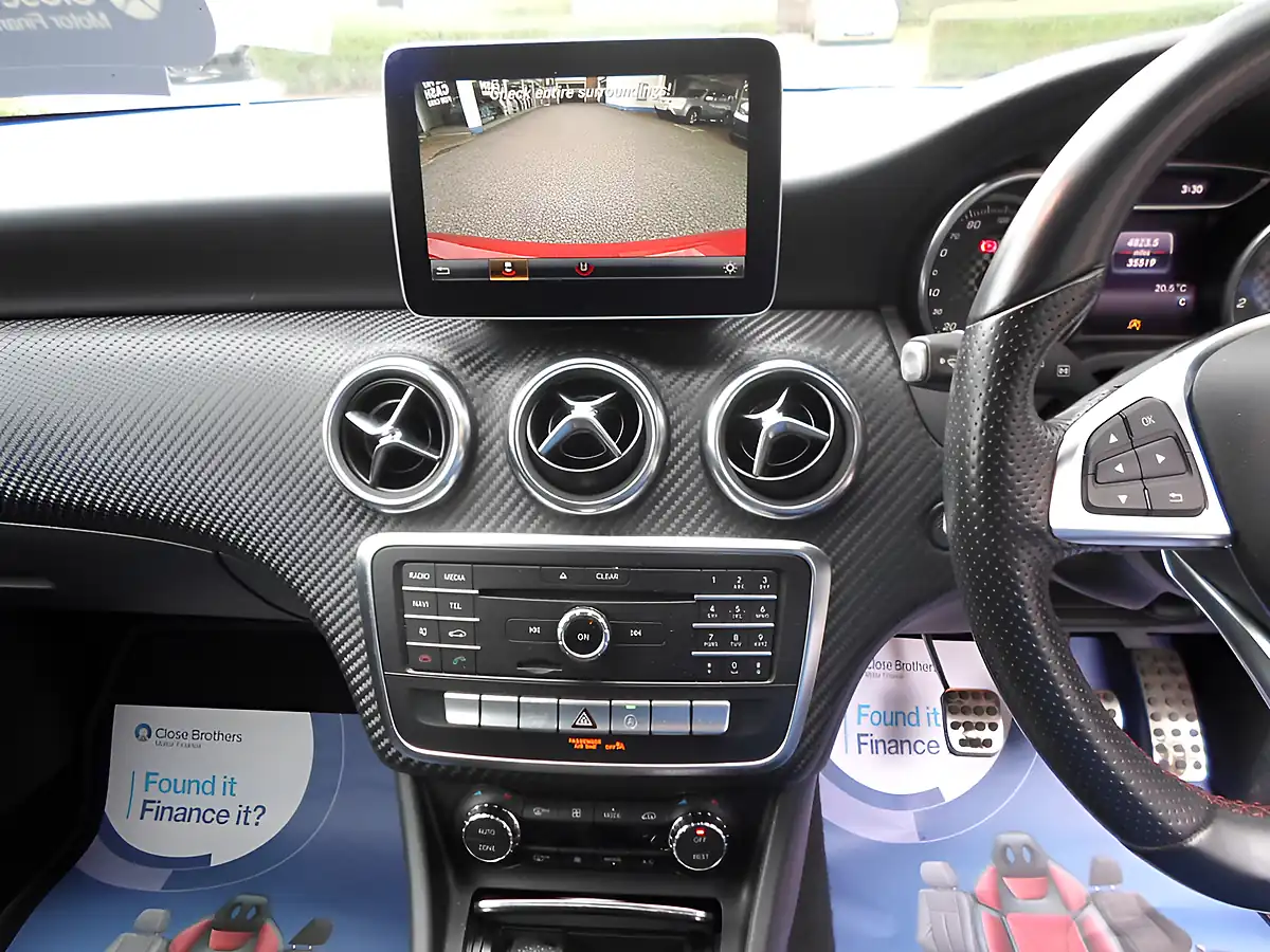 Used 2017 Mercedes-Benz a-Class AMG Line Red - Interior and Exterior details 6