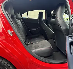 Used 2017 Mercedes-Benz a Class AMG Line Red - Interior and Exterior details 10