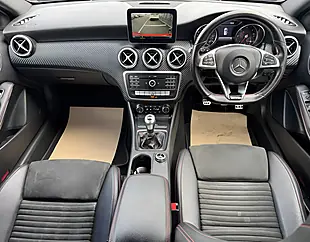 Used 2017 Mercedes-Benz a Class AMG Line Red - Interior and Exterior details 13