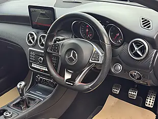 Used 2017 Mercedes-Benz a Class AMG Line Red - Interior and Exterior details 14