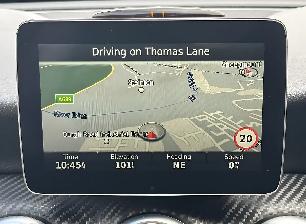 Used 2017 Mercedes-Benz a Class AMG Line Red - Interior and Exterior details 17