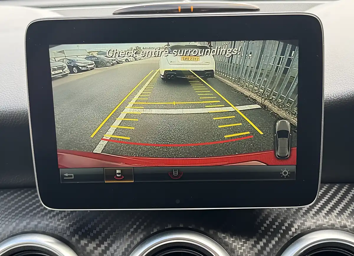 Used 2017 Mercedes-Benz a Class AMG Line Red - Interior and Exterior details 18