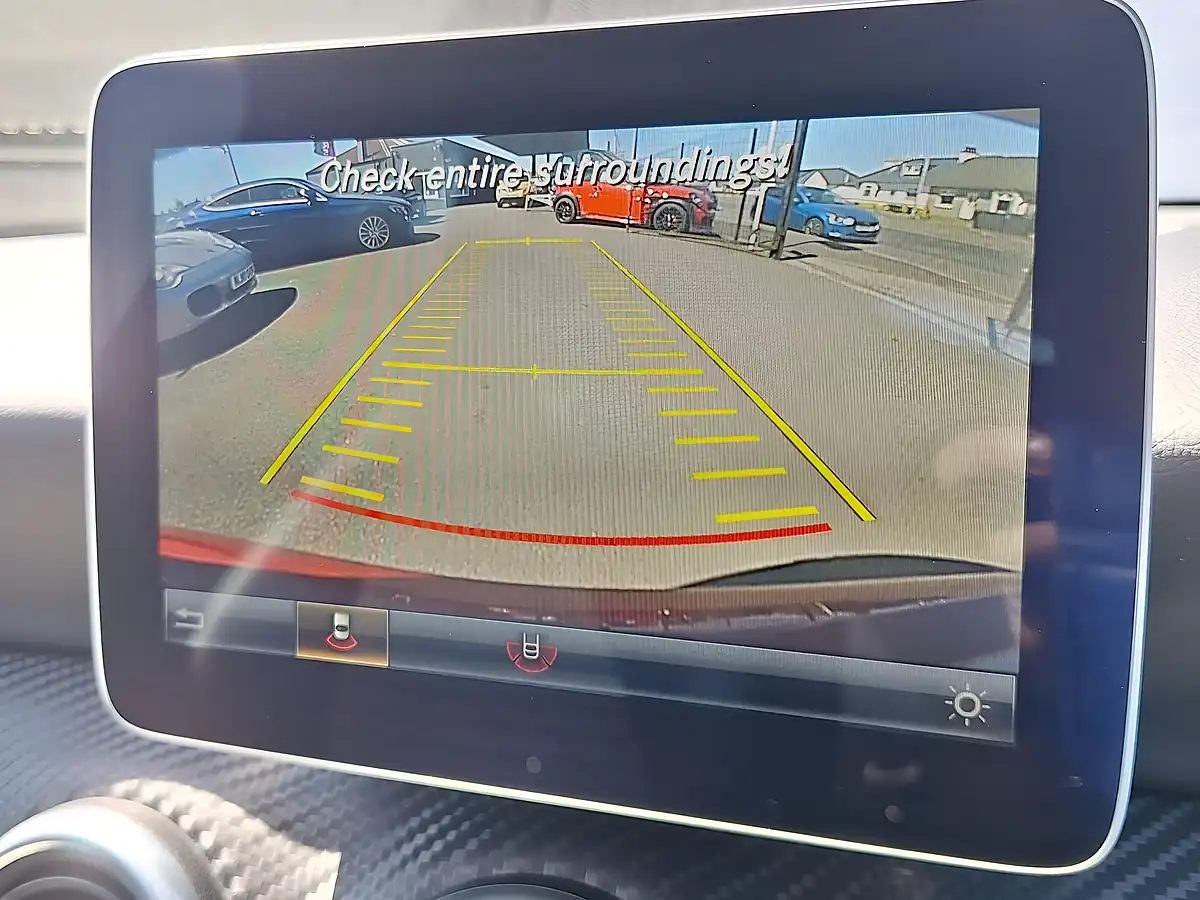 Used 2017 Mercedes-Benz a Class AMG Line Red - Interior and Exterior details 16