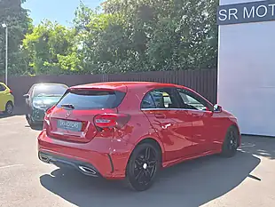 Used 2017 Mercedes-Benz a Class AMG Line Red - Interior and Exterior details 8