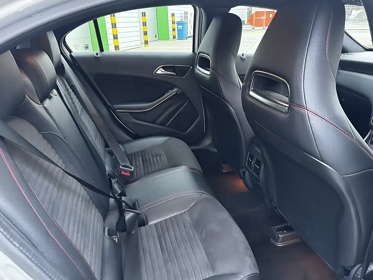 Used 2017 Mercedes-Benz a Class AMG Line Silver - Interior and Exterior details 14