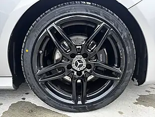 Used 2017 Mercedes-Benz a Class AMG Line Silver - Interior and Exterior details 16