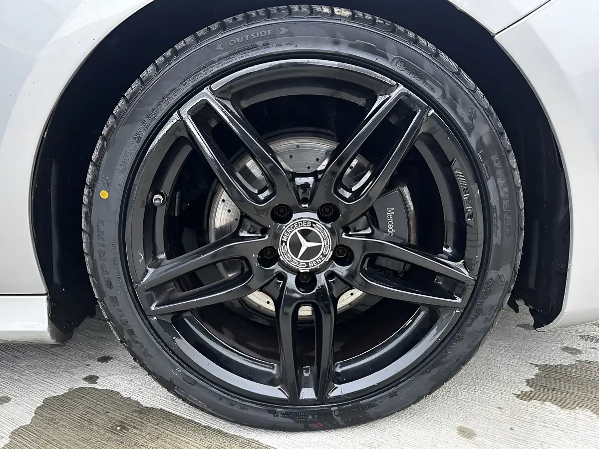 Used 2017 Mercedes-Benz a Class AMG Line Silver - Interior and Exterior details 16
