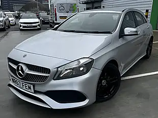 Used 2017 Mercedes-Benz a Class AMG Line Silver - Interior and Exterior details 3