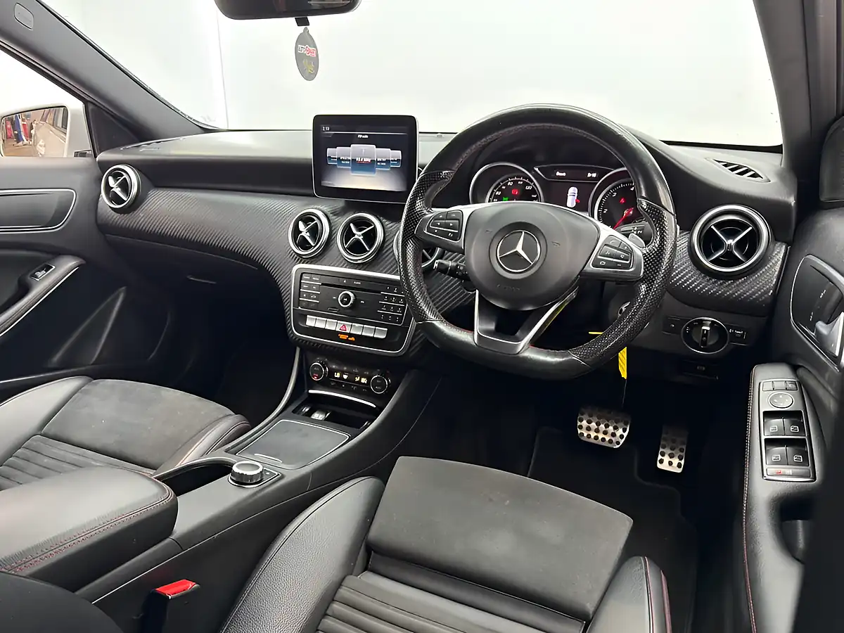 Used 2017 Mercedes-Benz a Class AMG Line Silver - Interior and Exterior details 10