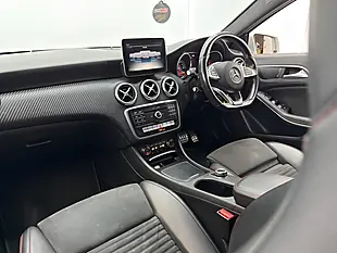 Used 2017 Mercedes-Benz a Class AMG Line Silver - Interior and Exterior details 11